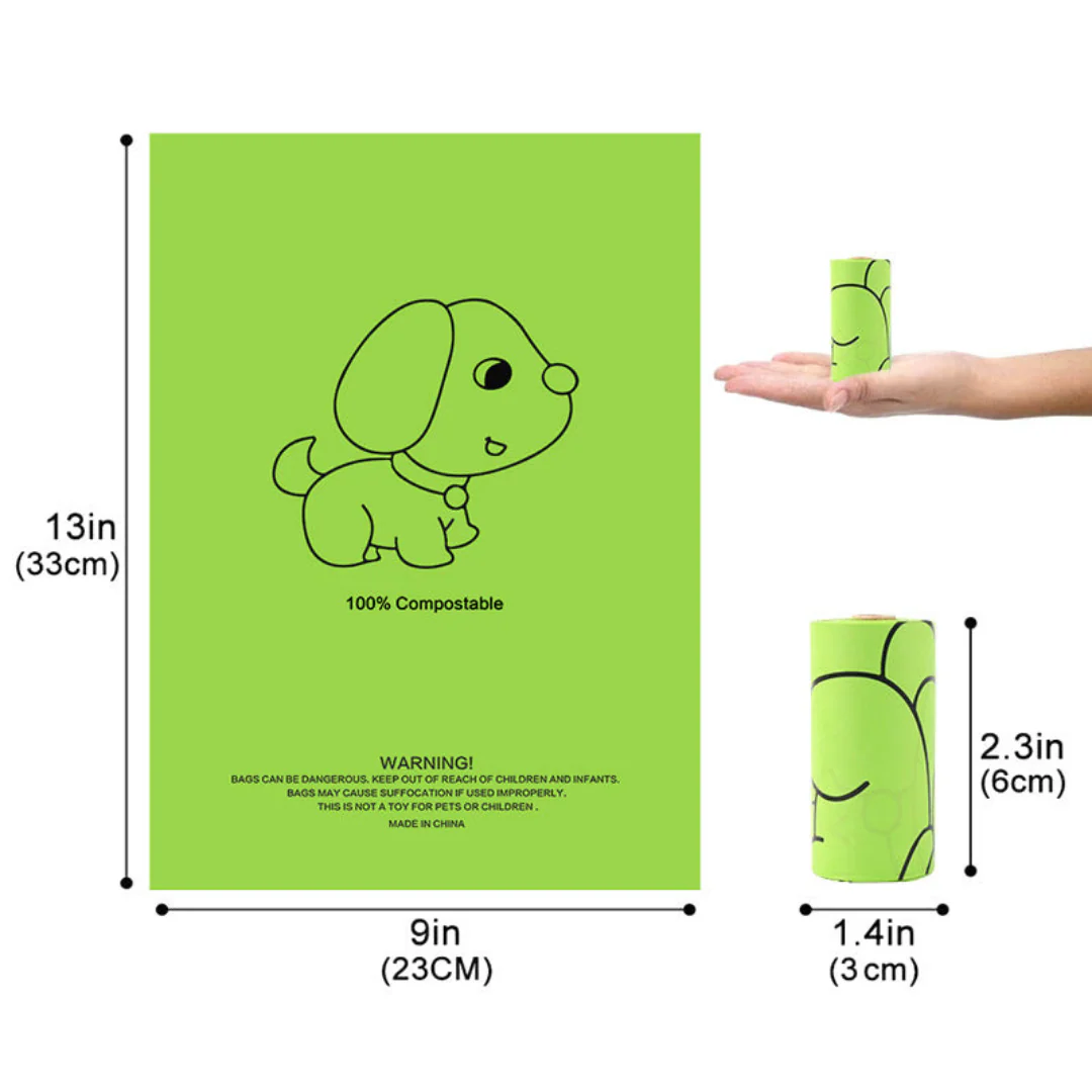 120 Poop Bags with Dispenser - Image 8