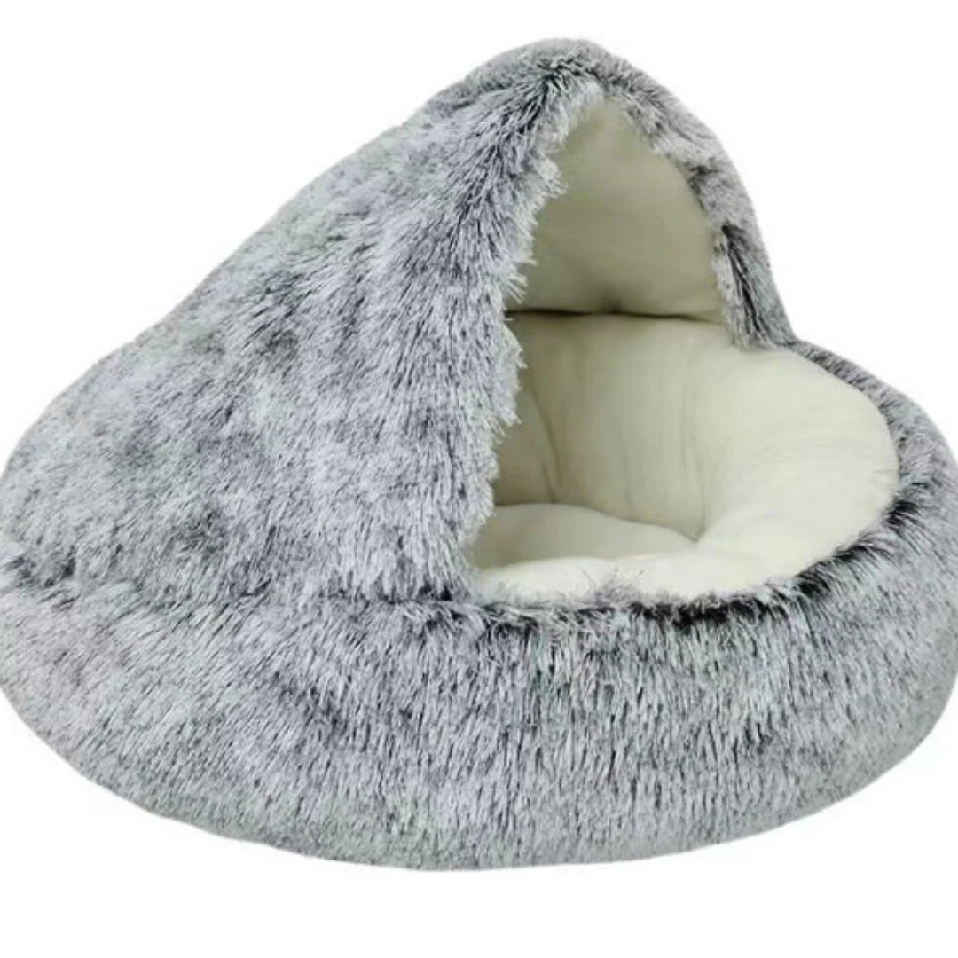2-in-1 Cat Cuddle Cave - Image 3