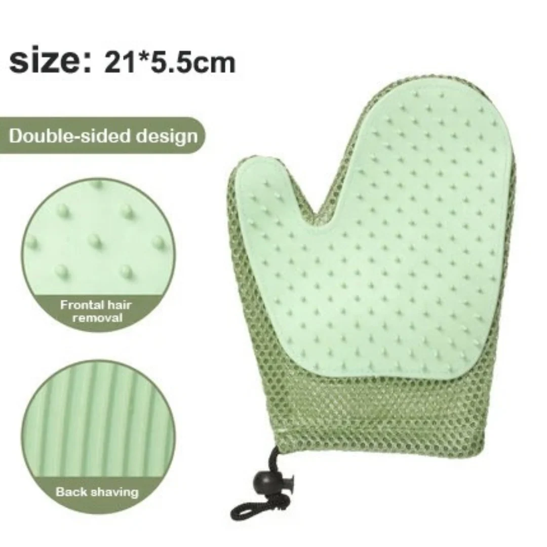 2in1 cat glove for grooming - Image 2