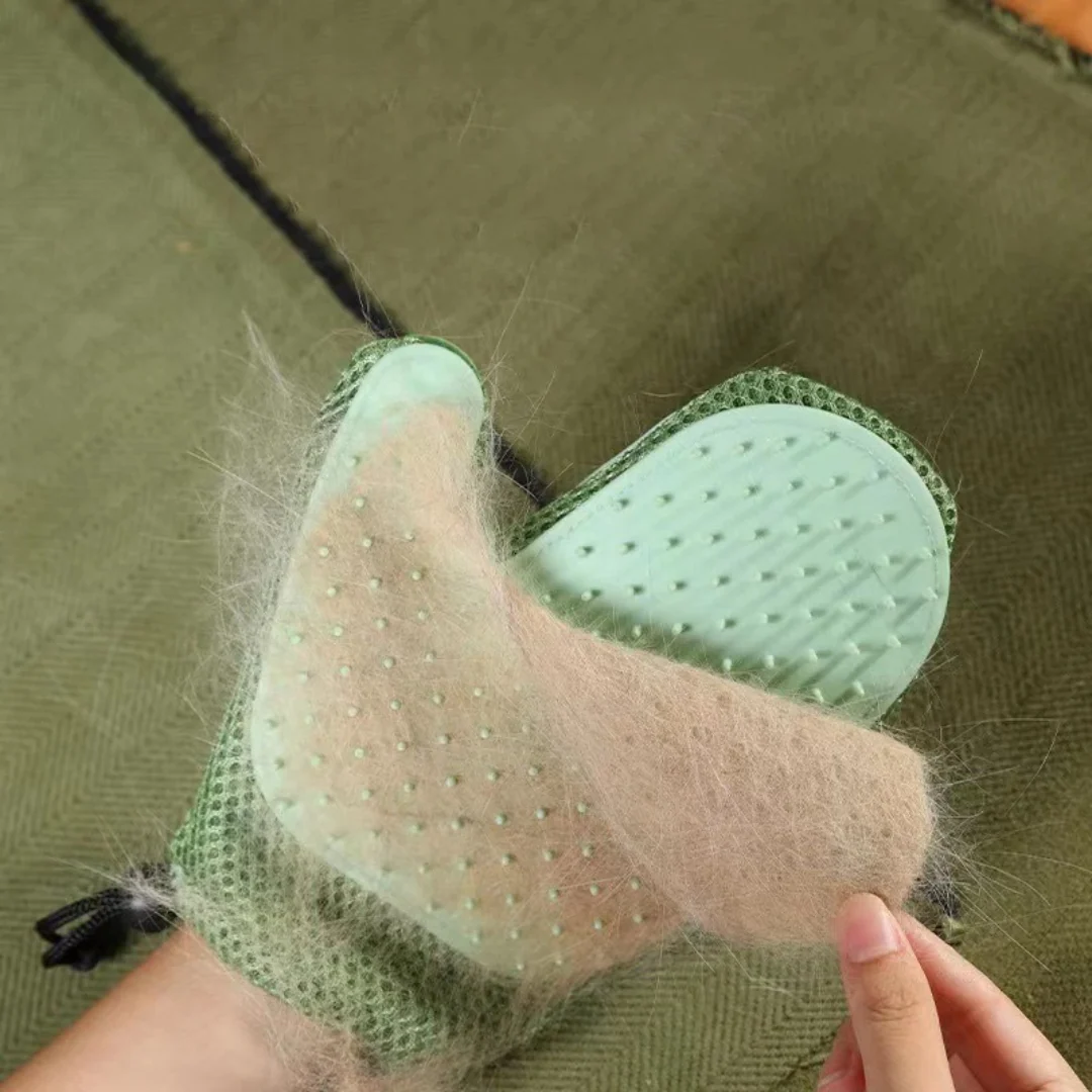 2in1 cat glove for grooming - Image 6