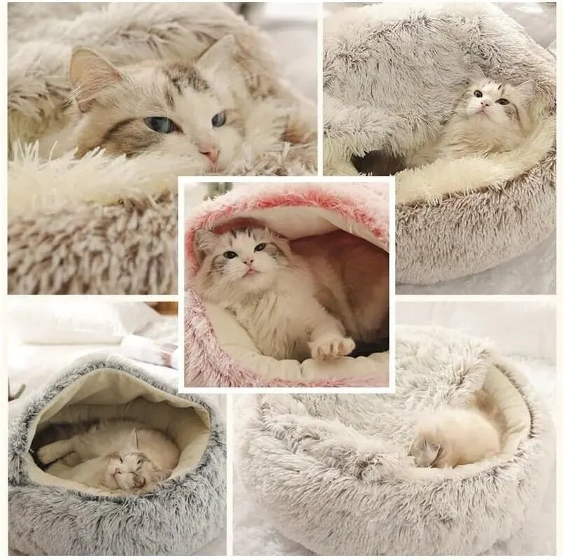 2in1 Cozy Cat Cave - Image 3