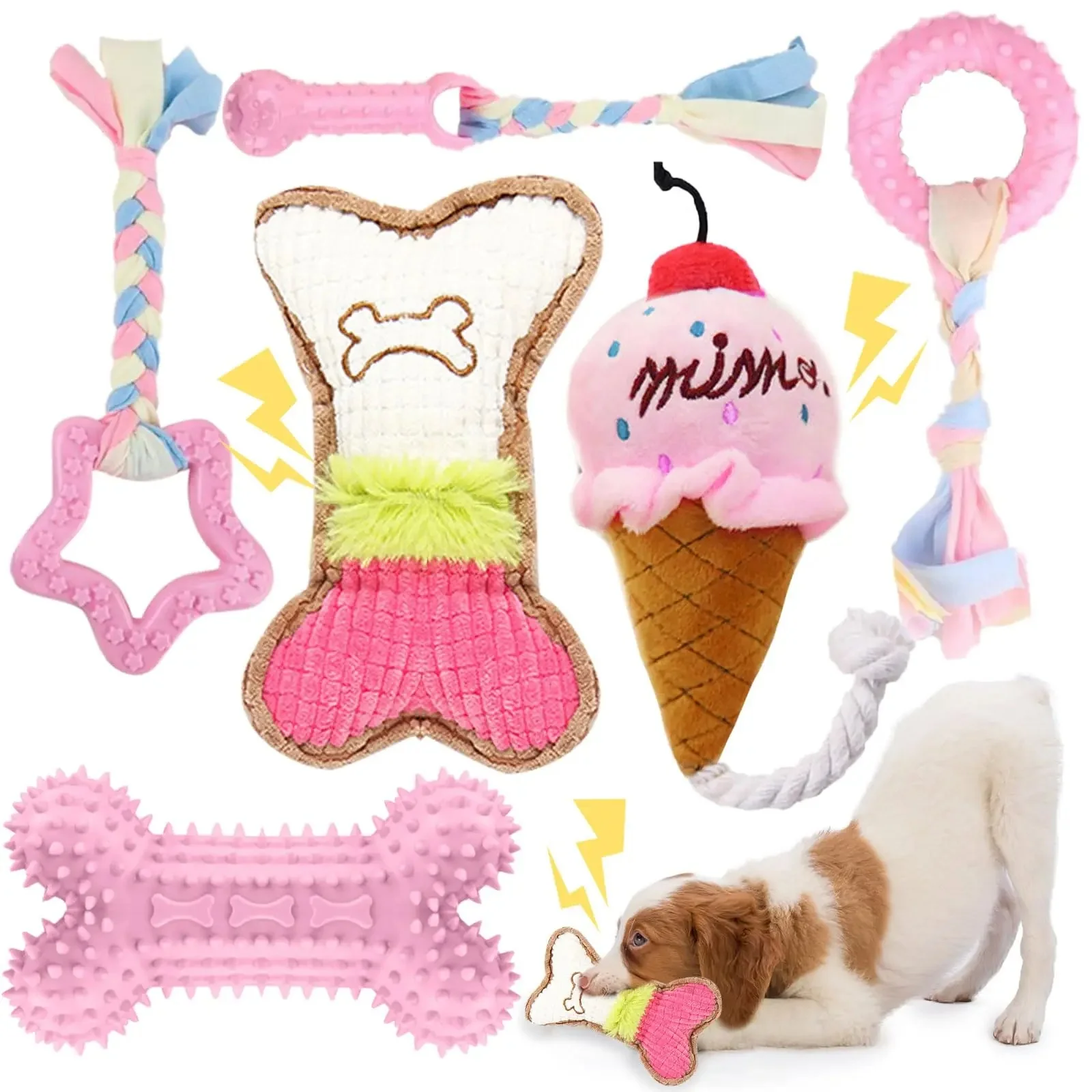 6pcs Set Puppy Bite Toys - Image 4