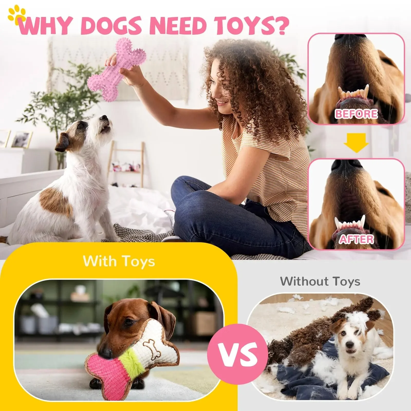 6pcs Set Puppy Bite Toys - Image 6
