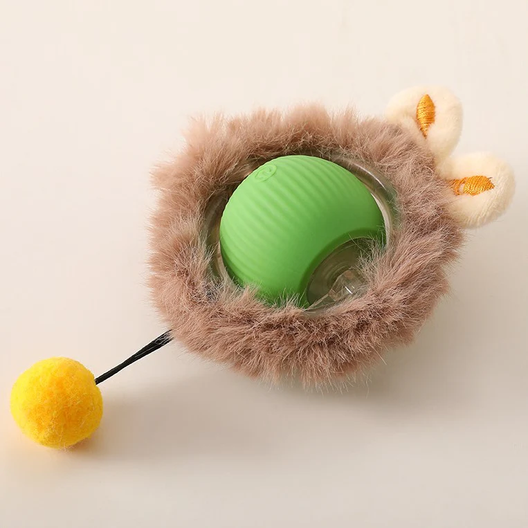 Active Rolling Ball with Fur for Cats - Image 8