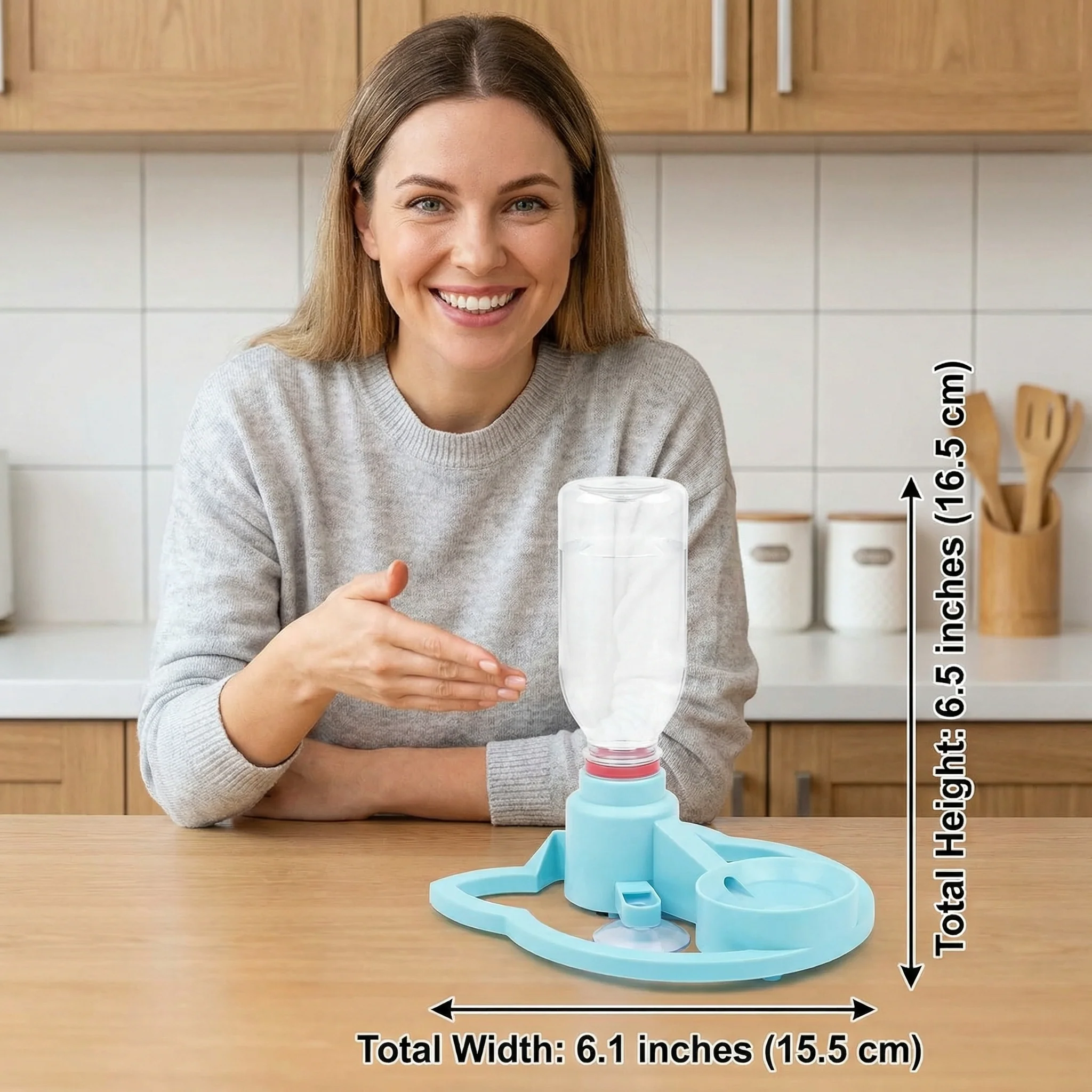Automatic Pet Water Dispenser – No Power Required, Spill-Proof & Travel-Friendly - Image 5