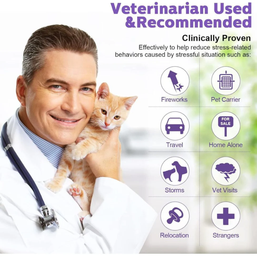 Pheromone Calming Collar for Dogs and Cats - Image 4
