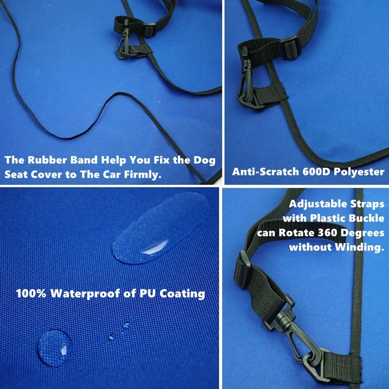 Car Pet Back Seat Cover - Image 7