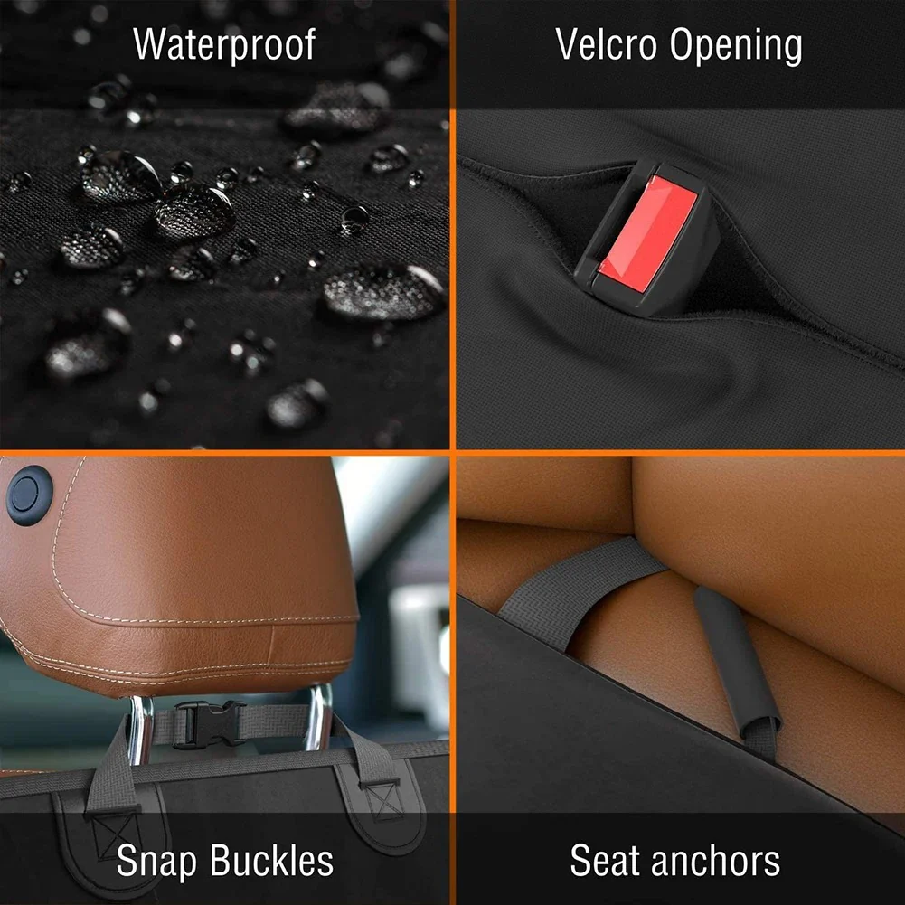 Car Waterproof Back Seat Pet Cover - Image 2