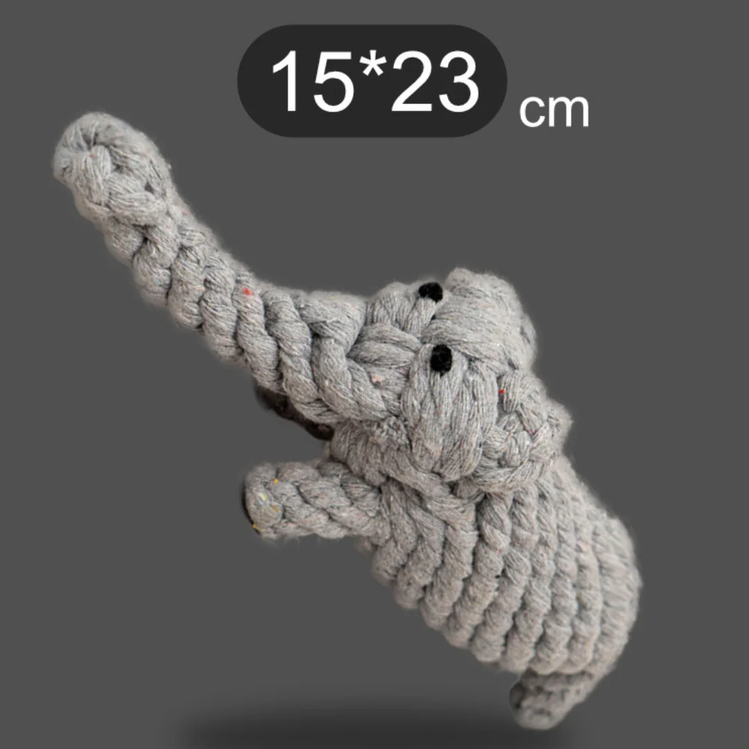 Carrot Cotton Rope Toy for Pets - Image 8