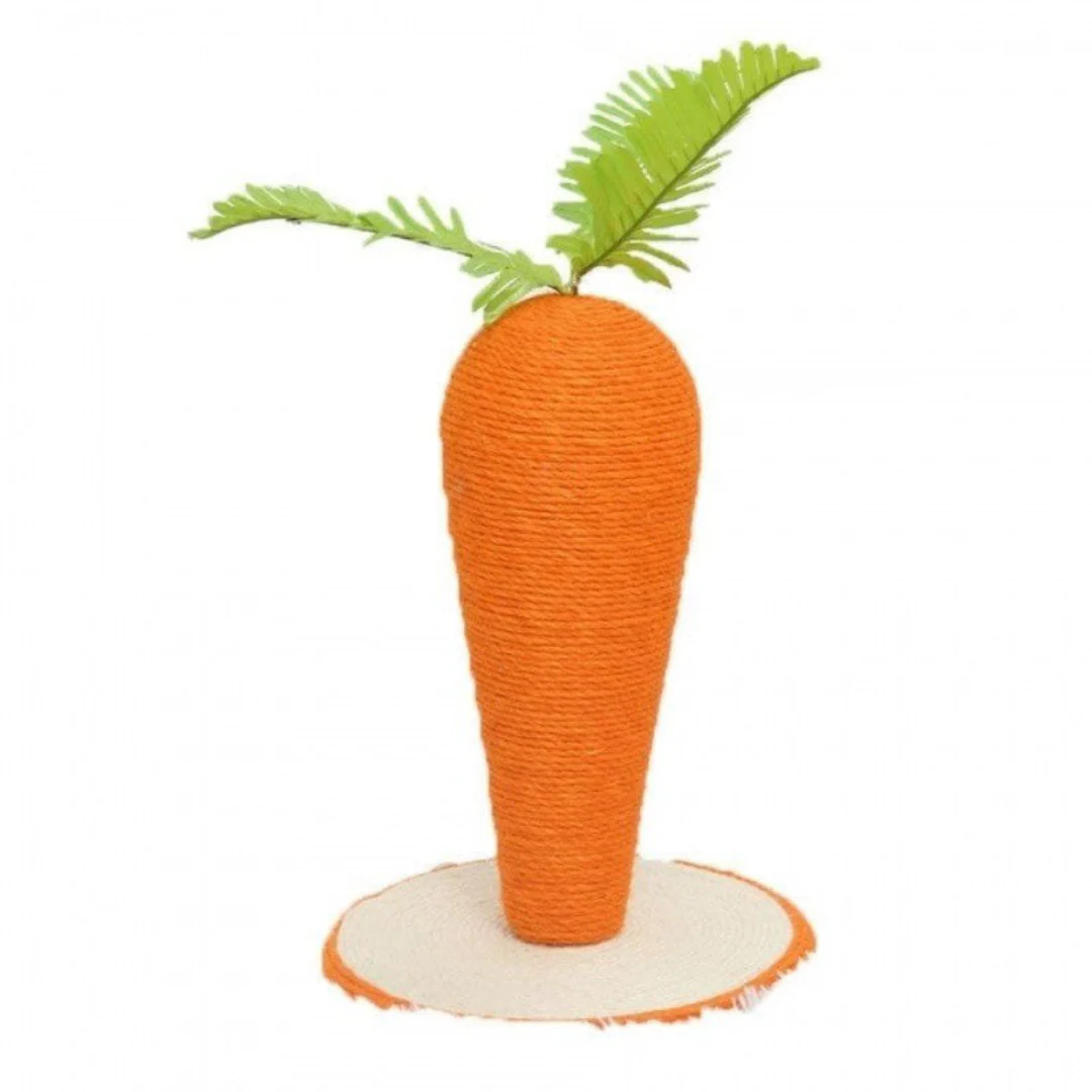 Carrot-Shaped Sisal Scratcher for Cats - Image 4