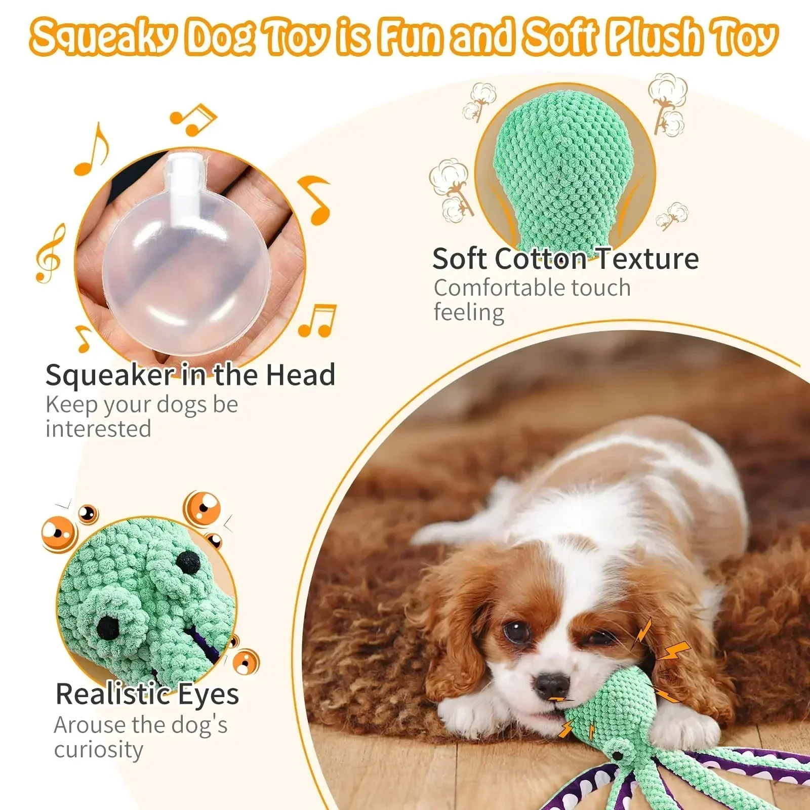 Cat Dog Sound Octopus Shell Puzzle Toy - Image 3