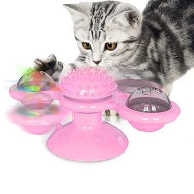 Cat Fun & Scratching Windmill - PlaySpin - Image 6