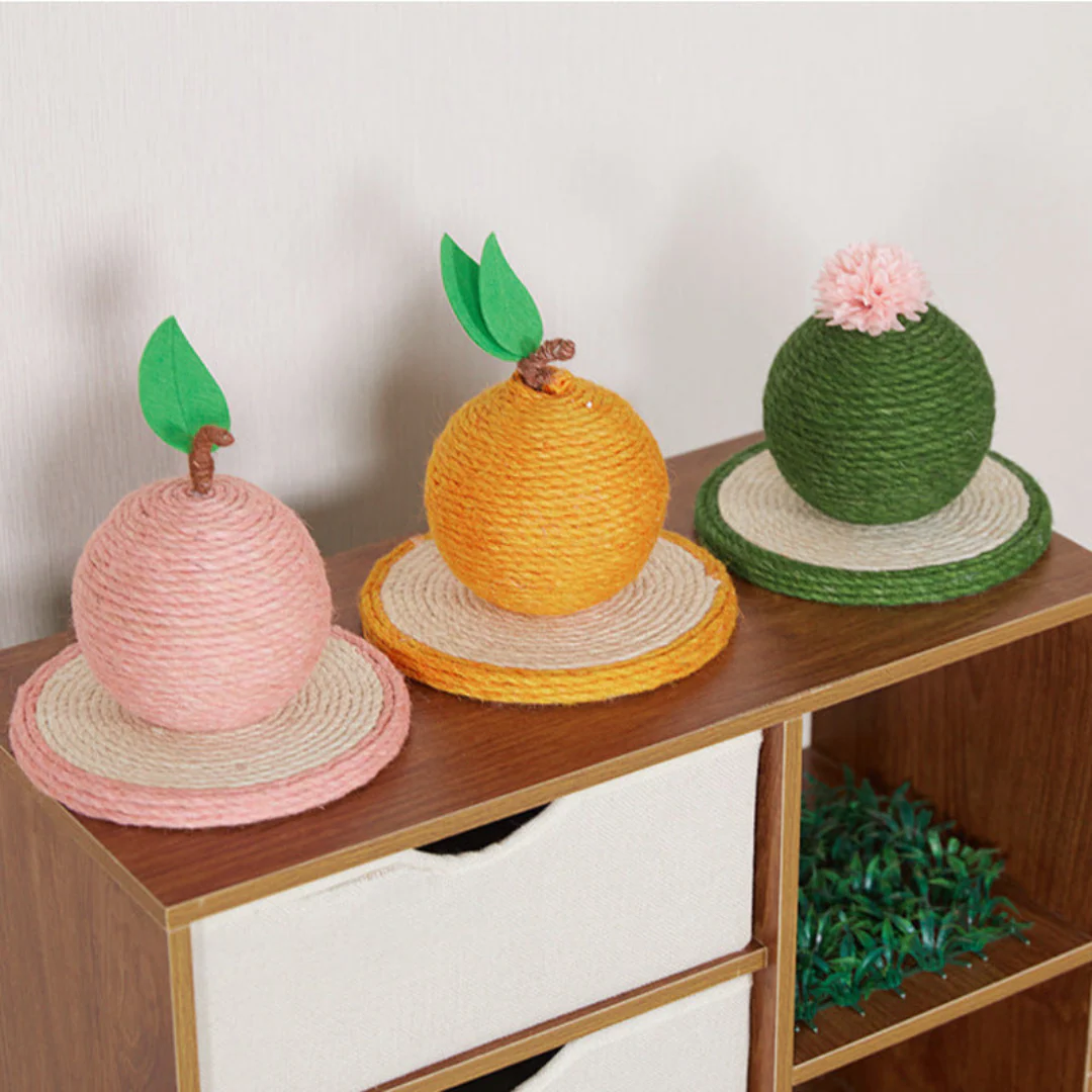 Cat Scratch Orange made of Sisal - Image 2