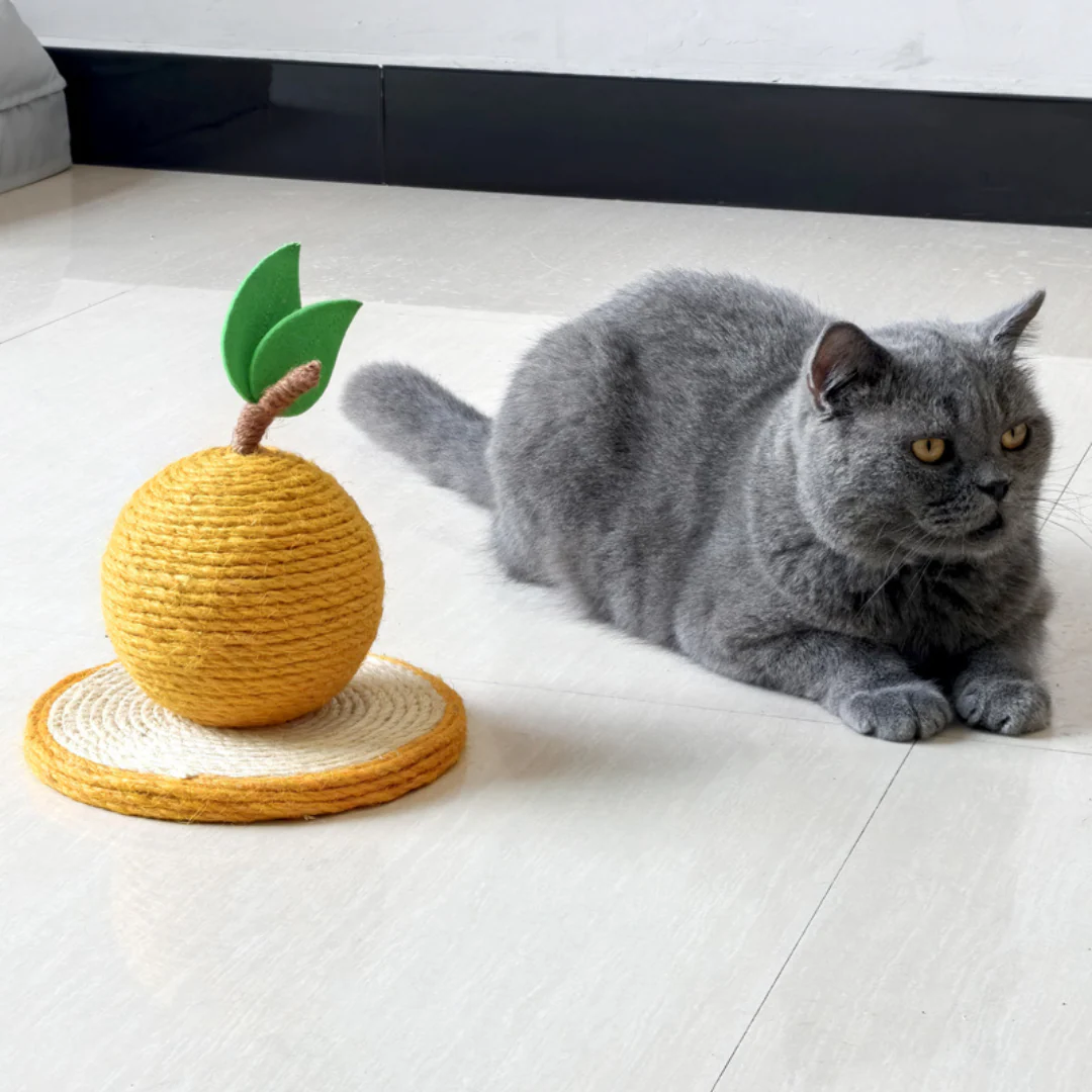 Cat Scratch Orange made of Sisal - Image 4