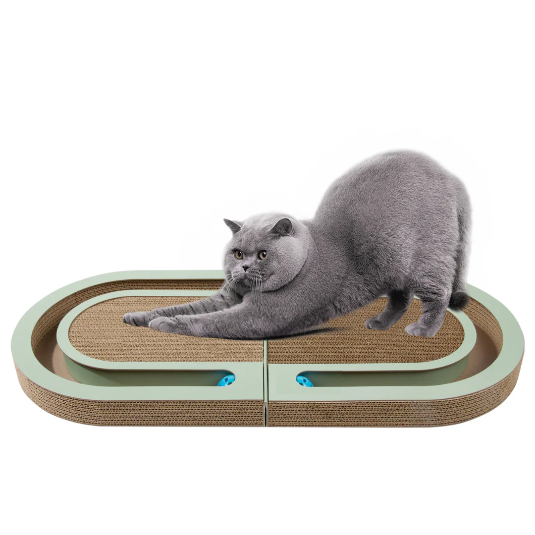 Cat Scratching and Play Bed Made of Cardboard - Image 3