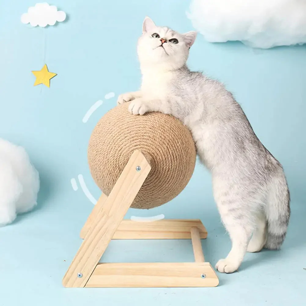 Cat Scratching Ball made of Sisal - Image 3