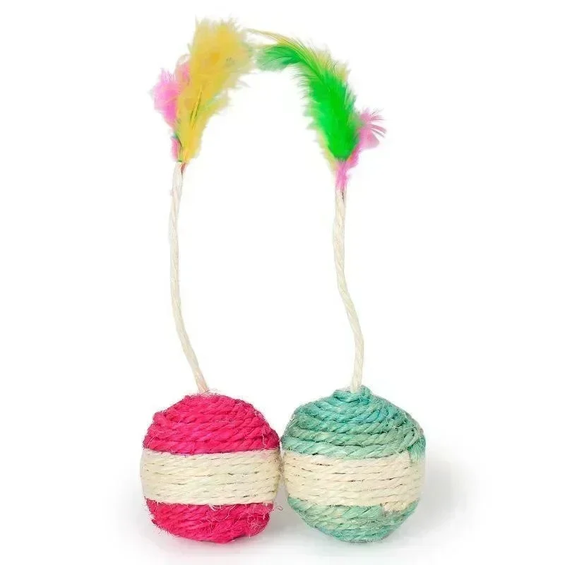Cat Toy Sisal Scratching Ball - Image 5