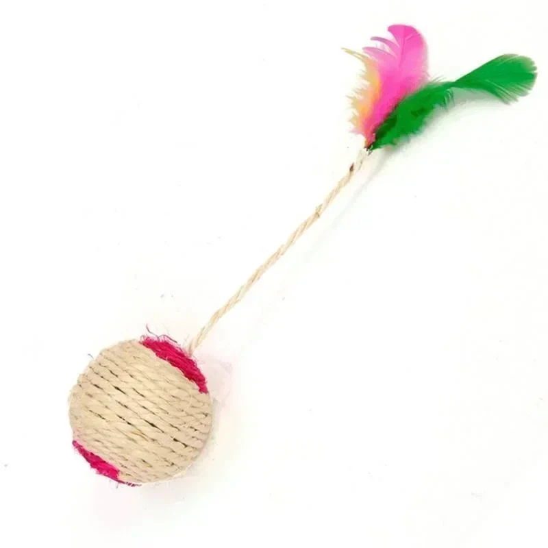 Cat Toy Sisal Scratching Ball - Image 6