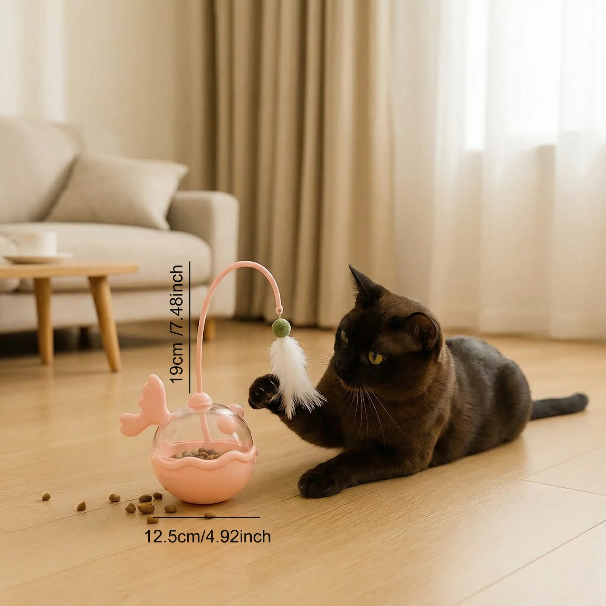 Catnip Lantern Fish Treat Dispenser Toy for Cats - Image 5