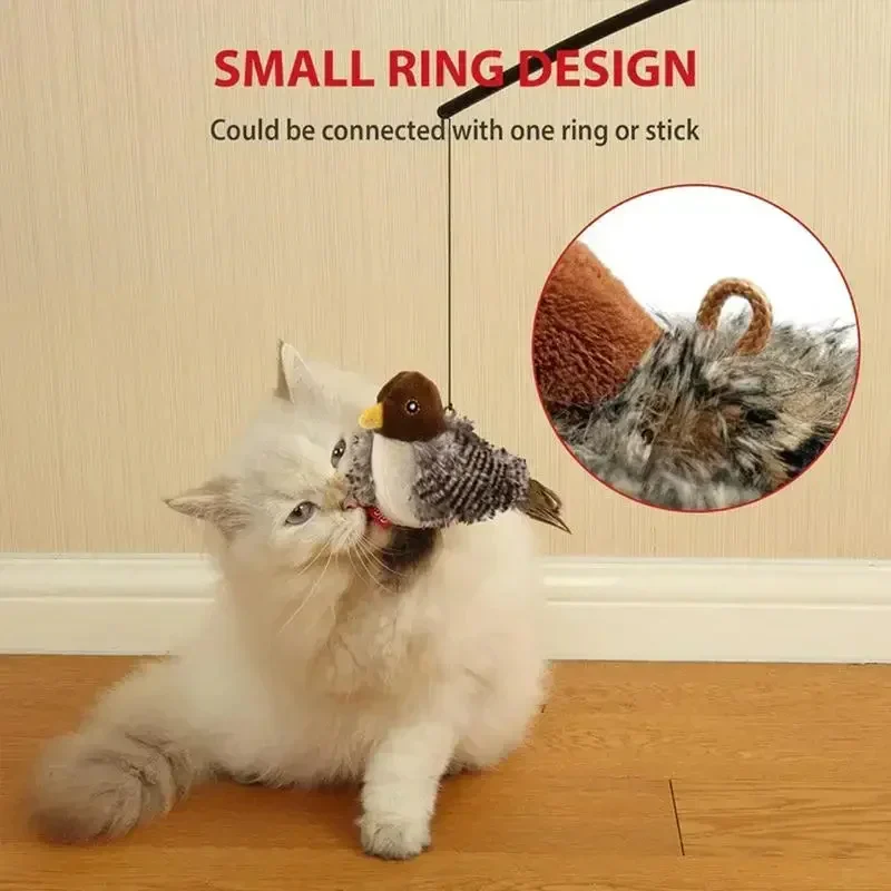 Chirping Bird Toy For Cats - Image 3