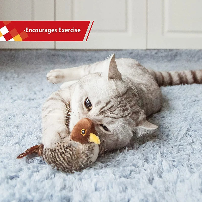 Chirping Bird Toy For Cats - Image 5