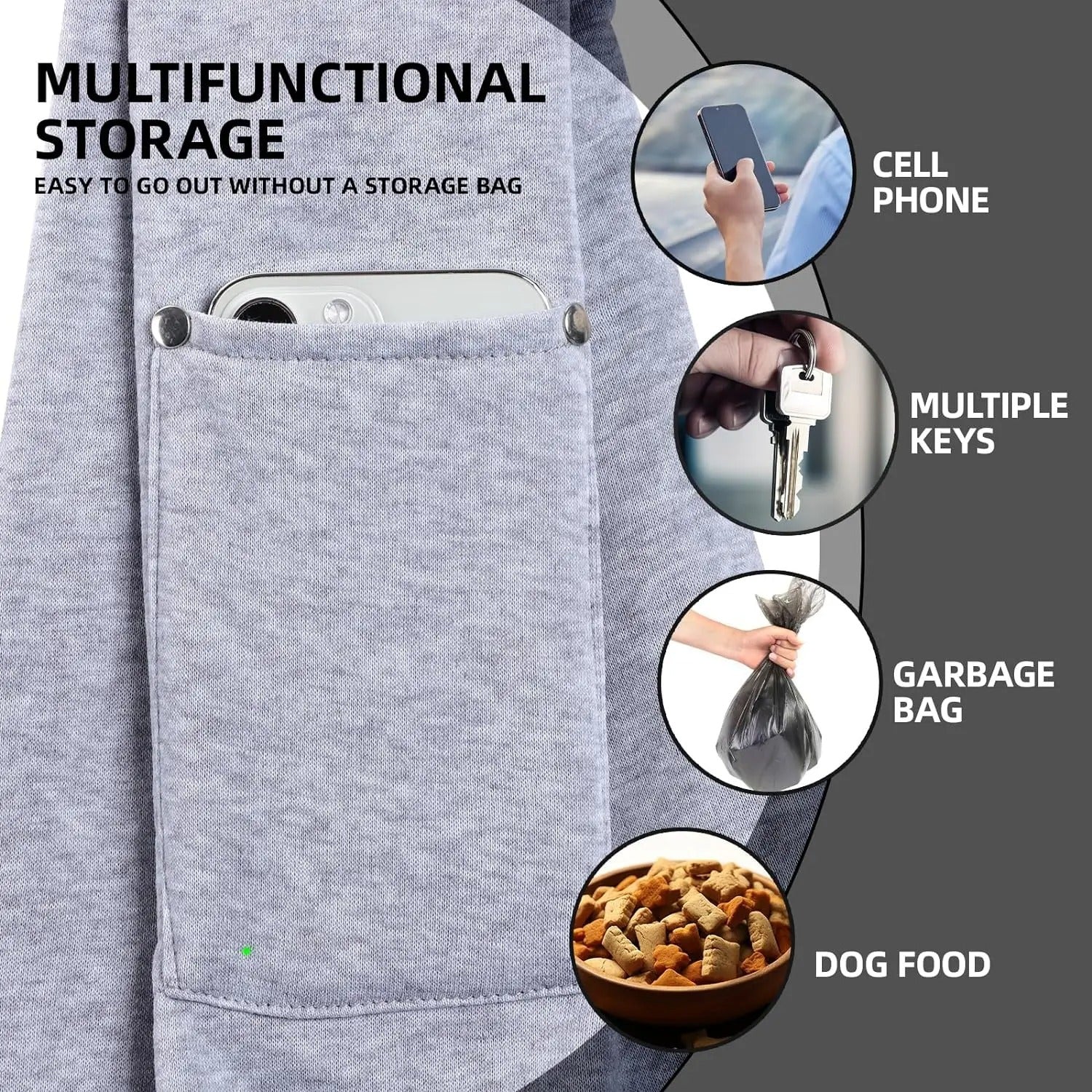 Cotton Comfortable Dog Bag - Image 4