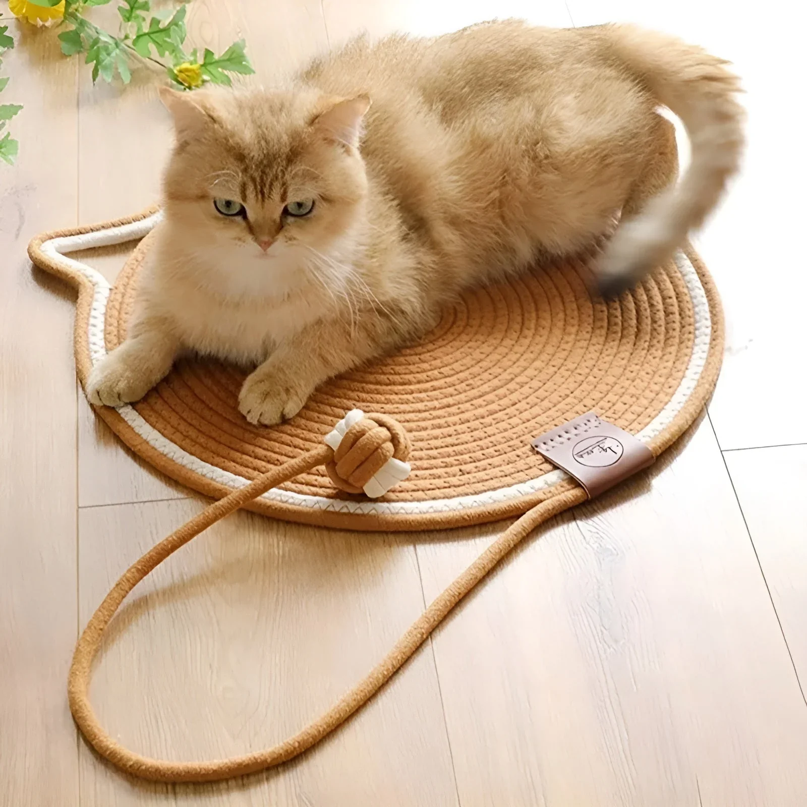 Cotton Rope Cat Scratching Mat – ScratchMate - Image 2