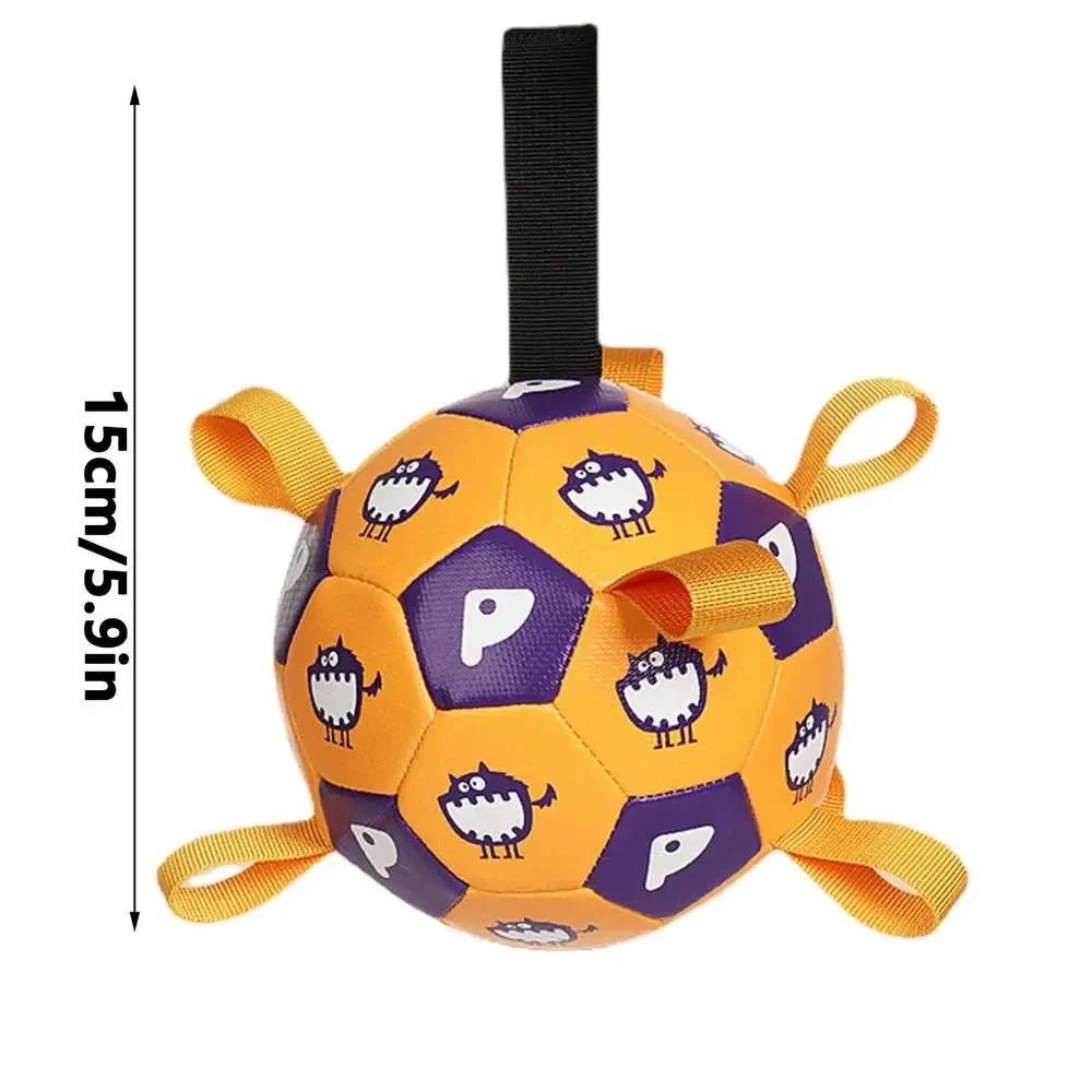 Dog Ball Toy with Integrated Pull Ropes - Image 9