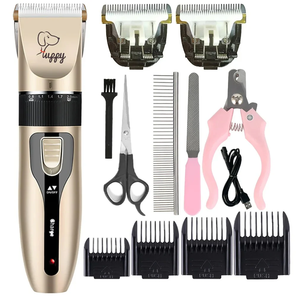 Dog Clipper Pet/Cat/Rabbit Hair Clippers Grooming Haircut - Image 4