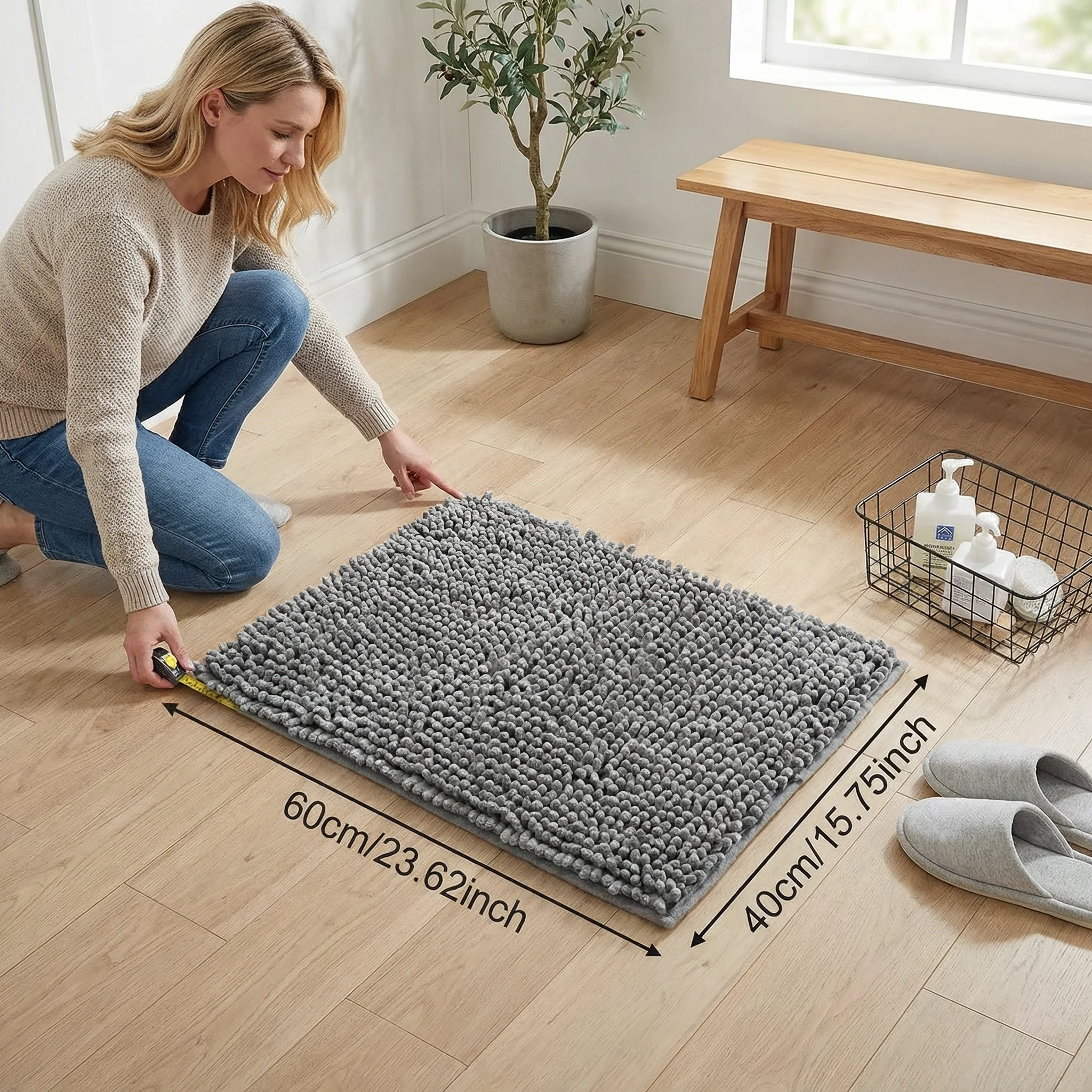 Dog Mud Mat – Super Absorbent, Non-Slip & Washable - Image 5