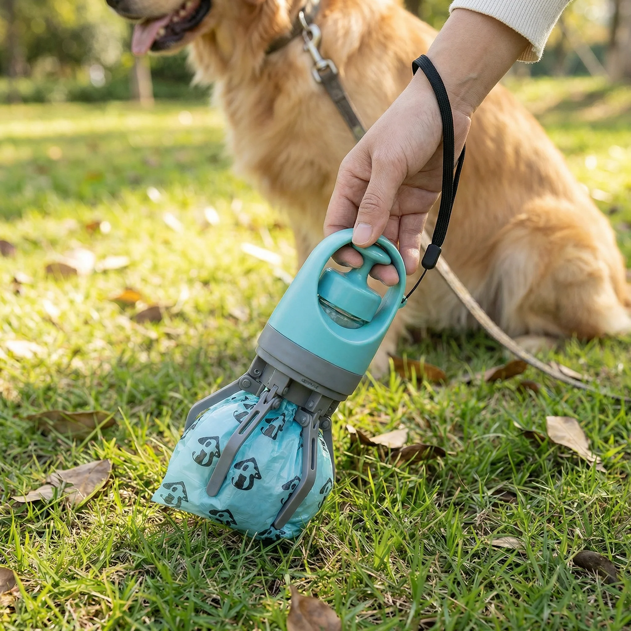 Dog Poop Scooper with Bags โ Portable Outdoor Cleaning Set - Image 5