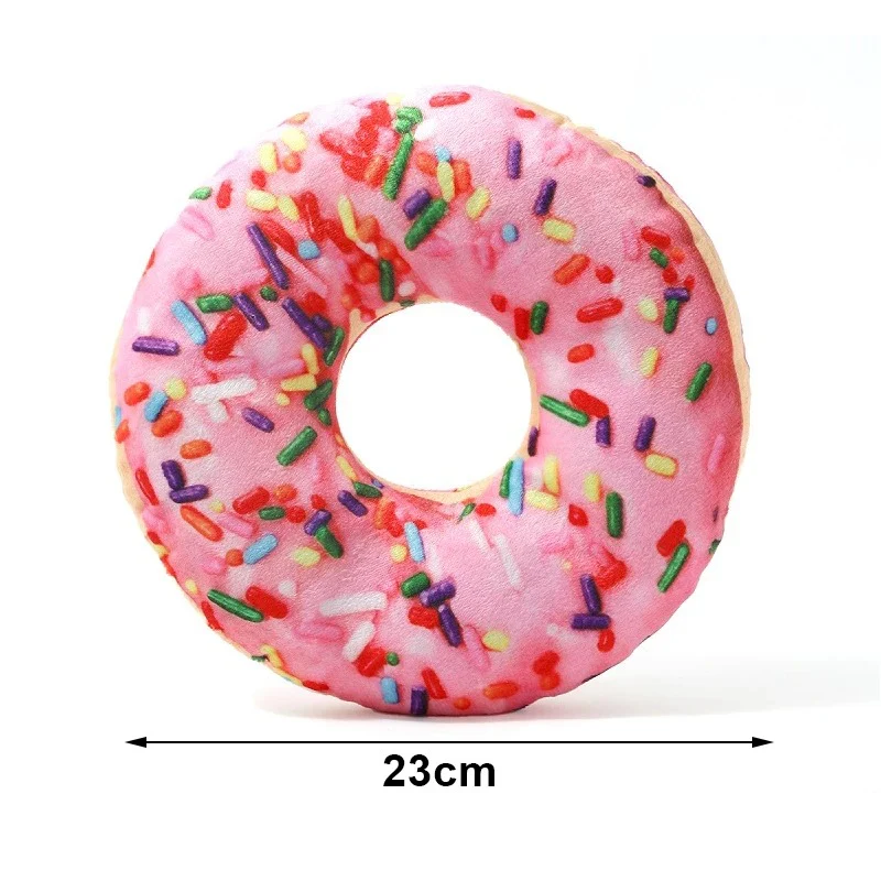 Dog Toy Doughnut Pizza Shape - Image 8