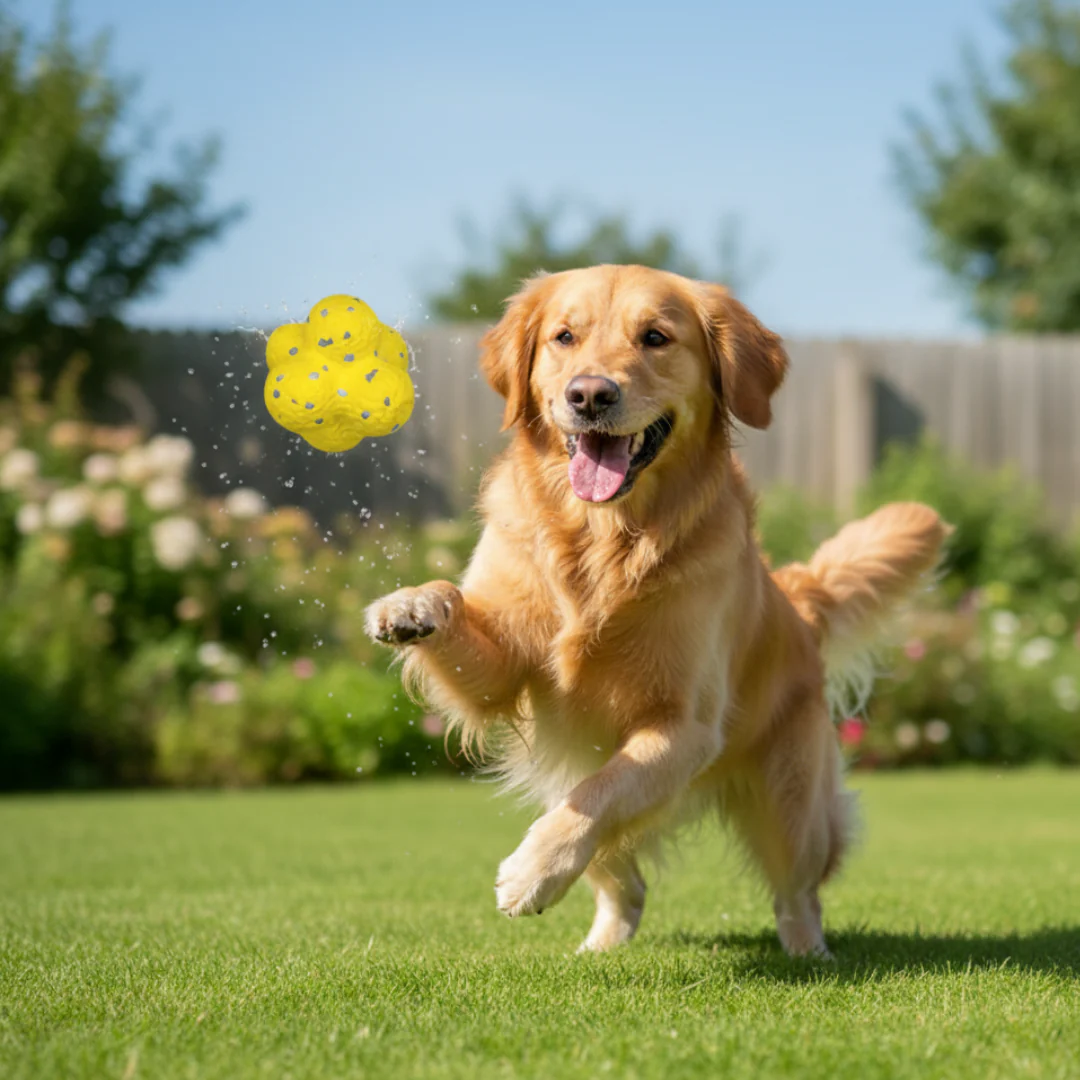 Durable bouncing ball for dogs to relieve stress in Dog Colours - Image 2