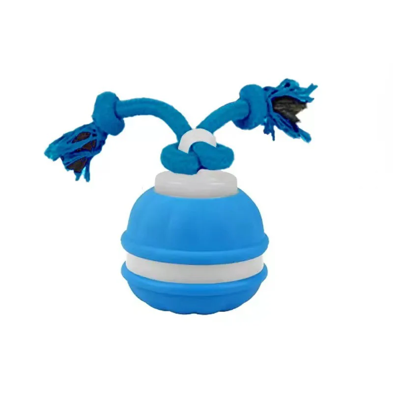 Durable Dog Play Ball with Motion Sensor and Tug Rope in Dog-Friendly Colours - Image 6