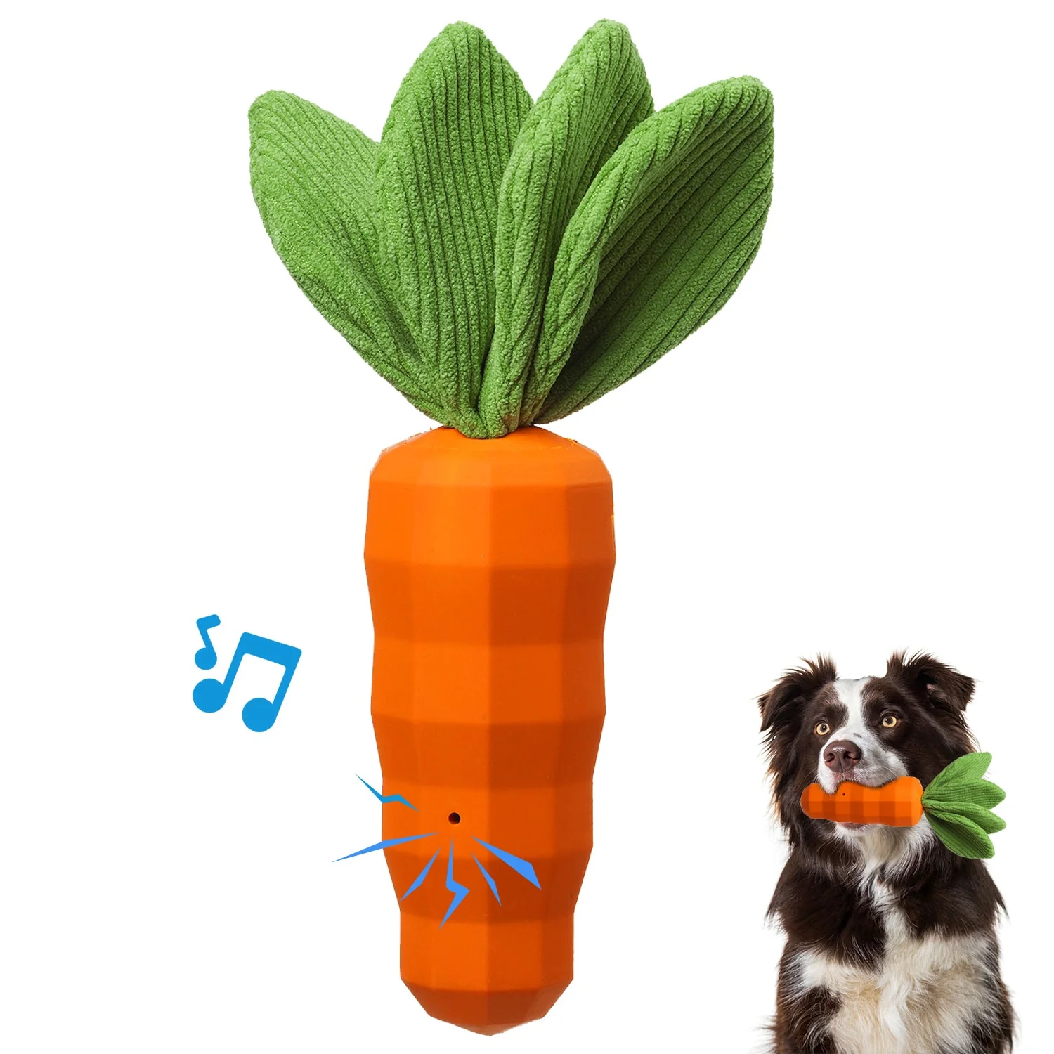 Eco-Friendly Natural Rubber Carrot for Dogs - Image 5