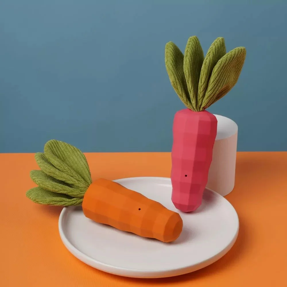 Eco-Friendly Natural Rubber Carrot for Dogs - Image 6