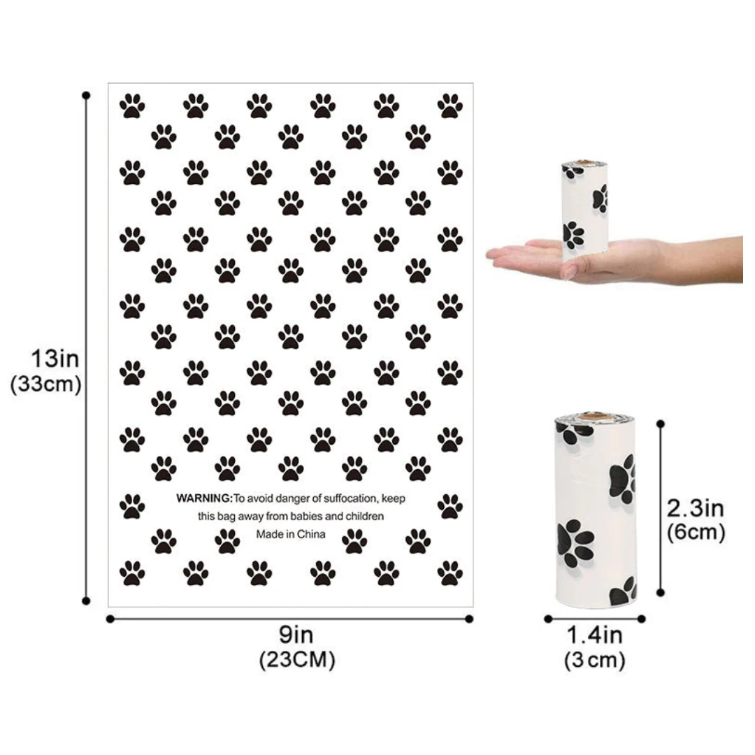 Eco-friendly Poop Bags with Convenient Dispenser - Image 2