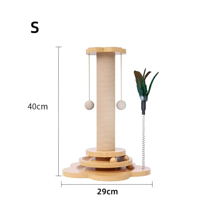 EcoPlay Balls ā Wooden Cat Toy - Image 4