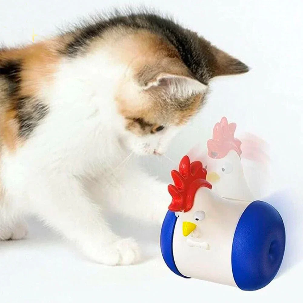 FitRooster Set of Moving Cat Toys with Laser Lamp - Image 2