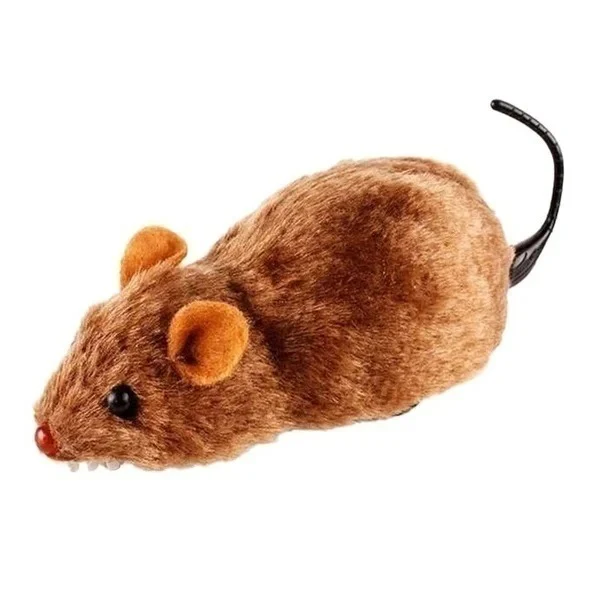 Funny Lifelike Plush Mouse Running Rat Toy - Image 3
