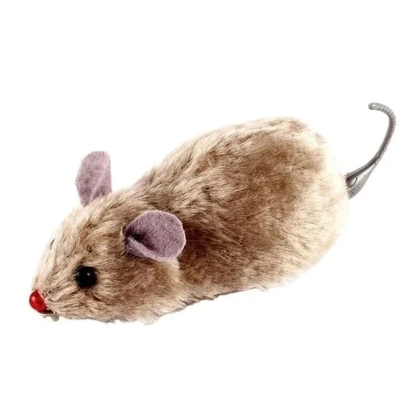 Funny Lifelike Plush Mouse Running Rat Toy - Image 4