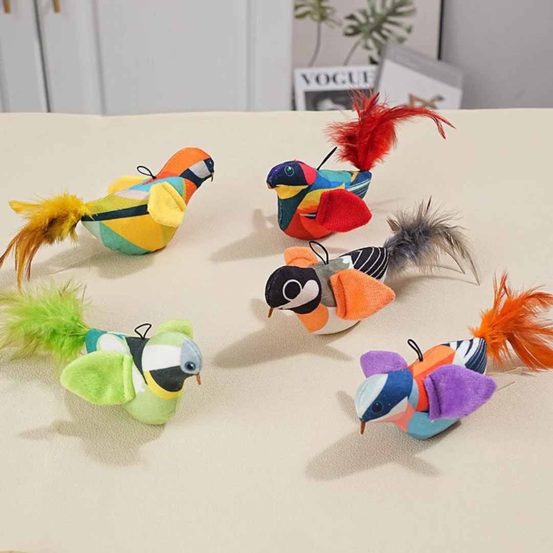 Hanging bird cat toy - Image 3