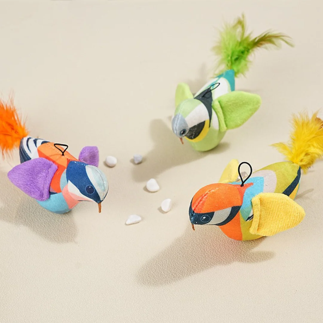 Hanging bird cat toy - Image 4