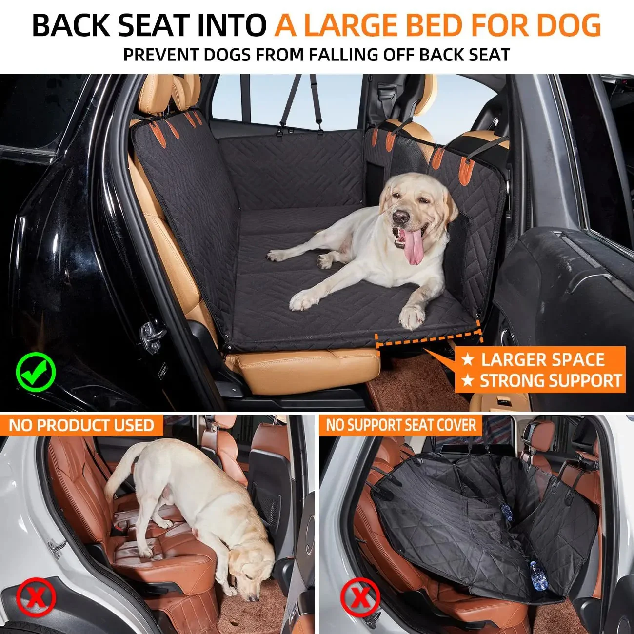 Hard Bottom Car Seat Extender for Dogs - Image 3