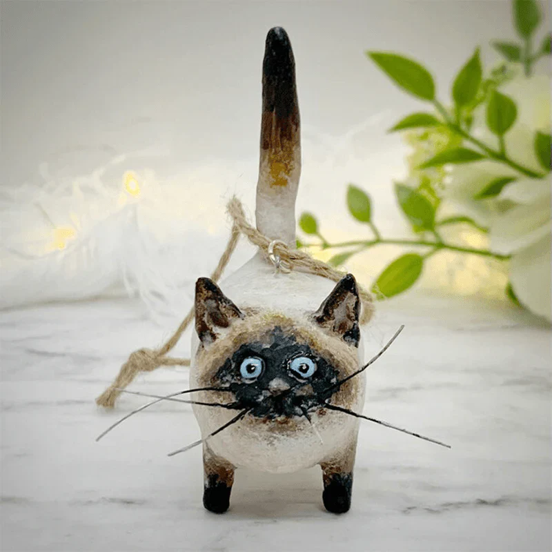 HolidayPaws – Handmade Cat Christmas Tree Ornaments - Image 6
