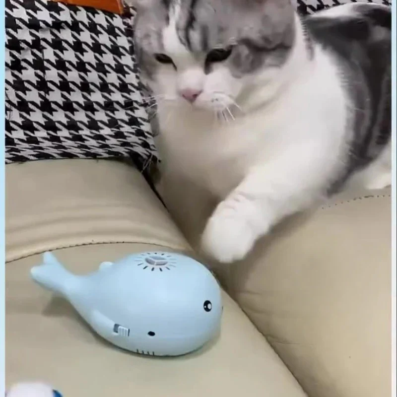 Interactive air ball toy for cats - Image 2