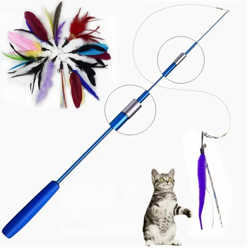 Interactive Cat Feather Toy - Image 5