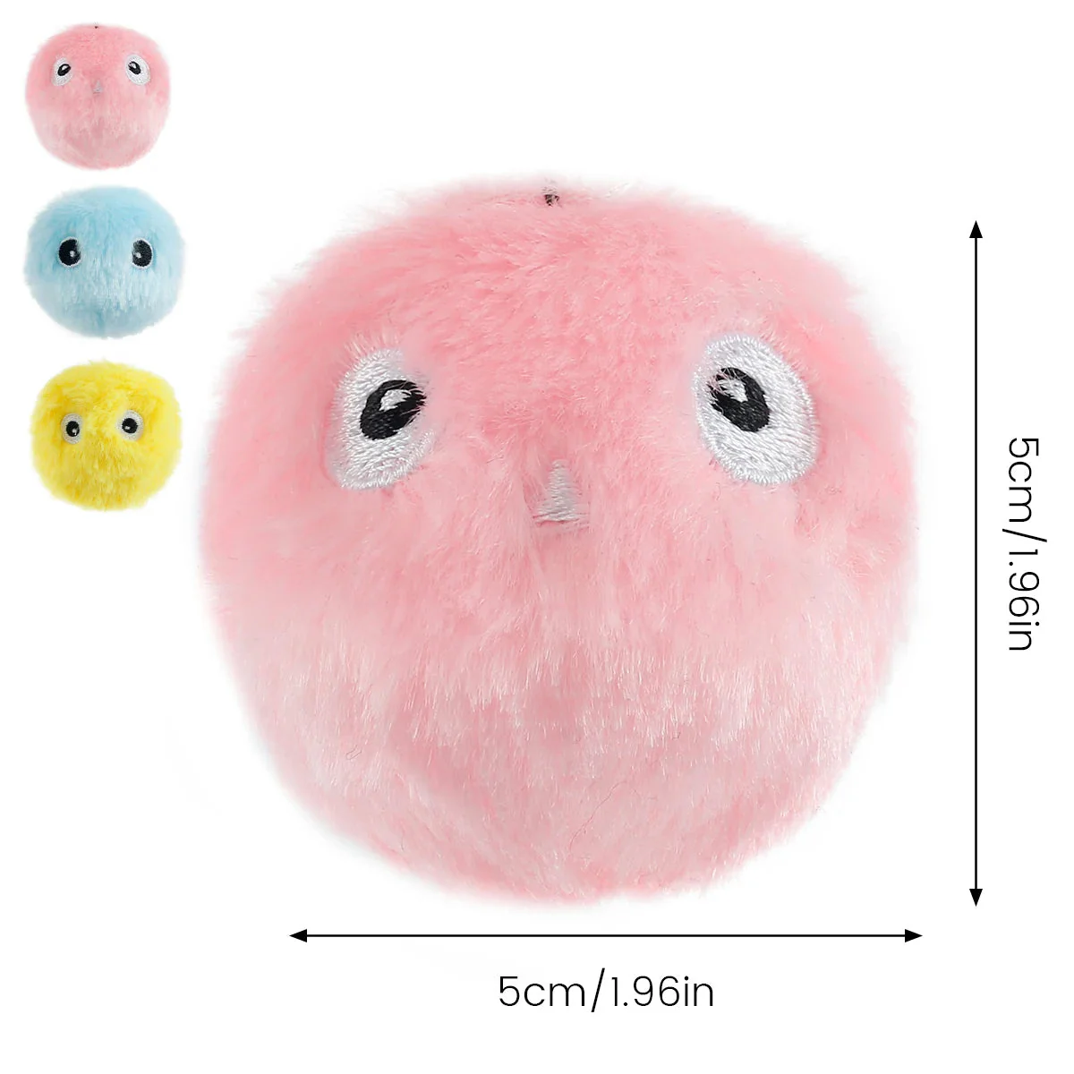 Interactive Cat Plush Balls with Animal Sounds - Image 6