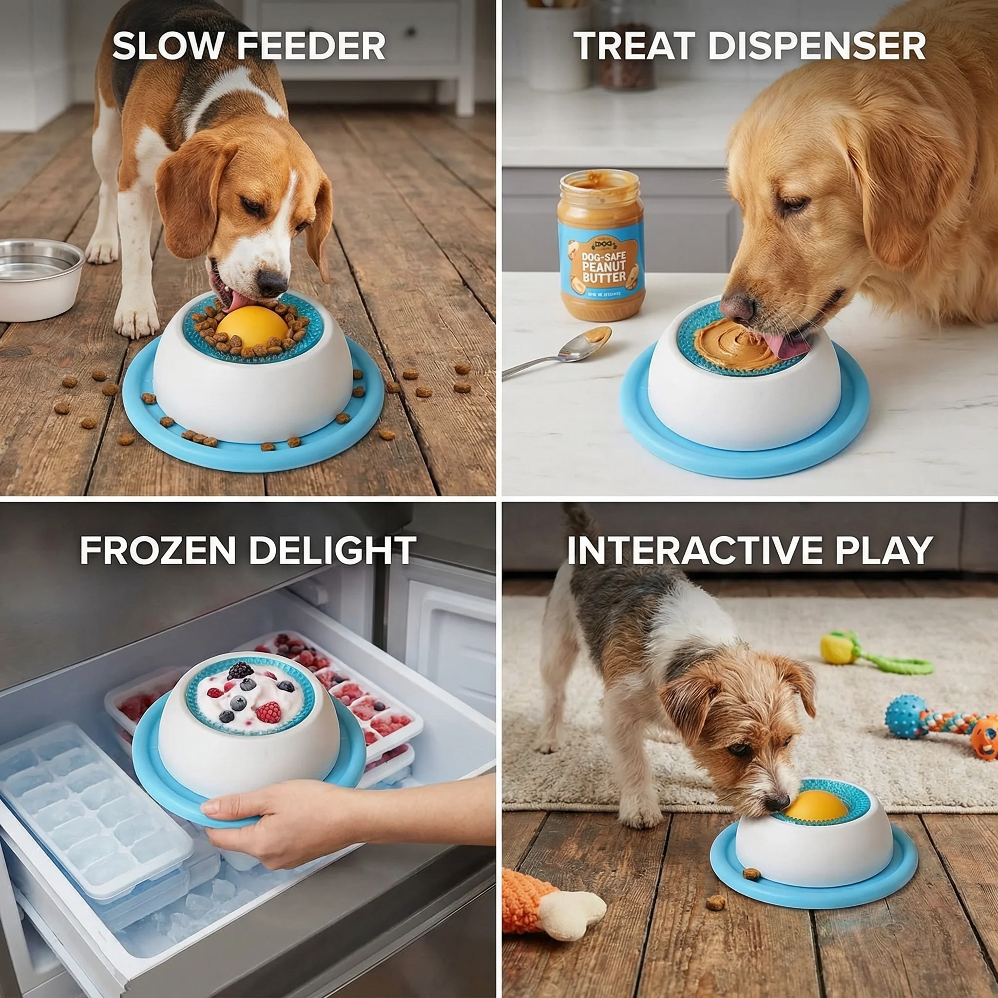 Interactive Lick Mat Slow Feeder Enrichement Toy for Dogs - Image 4