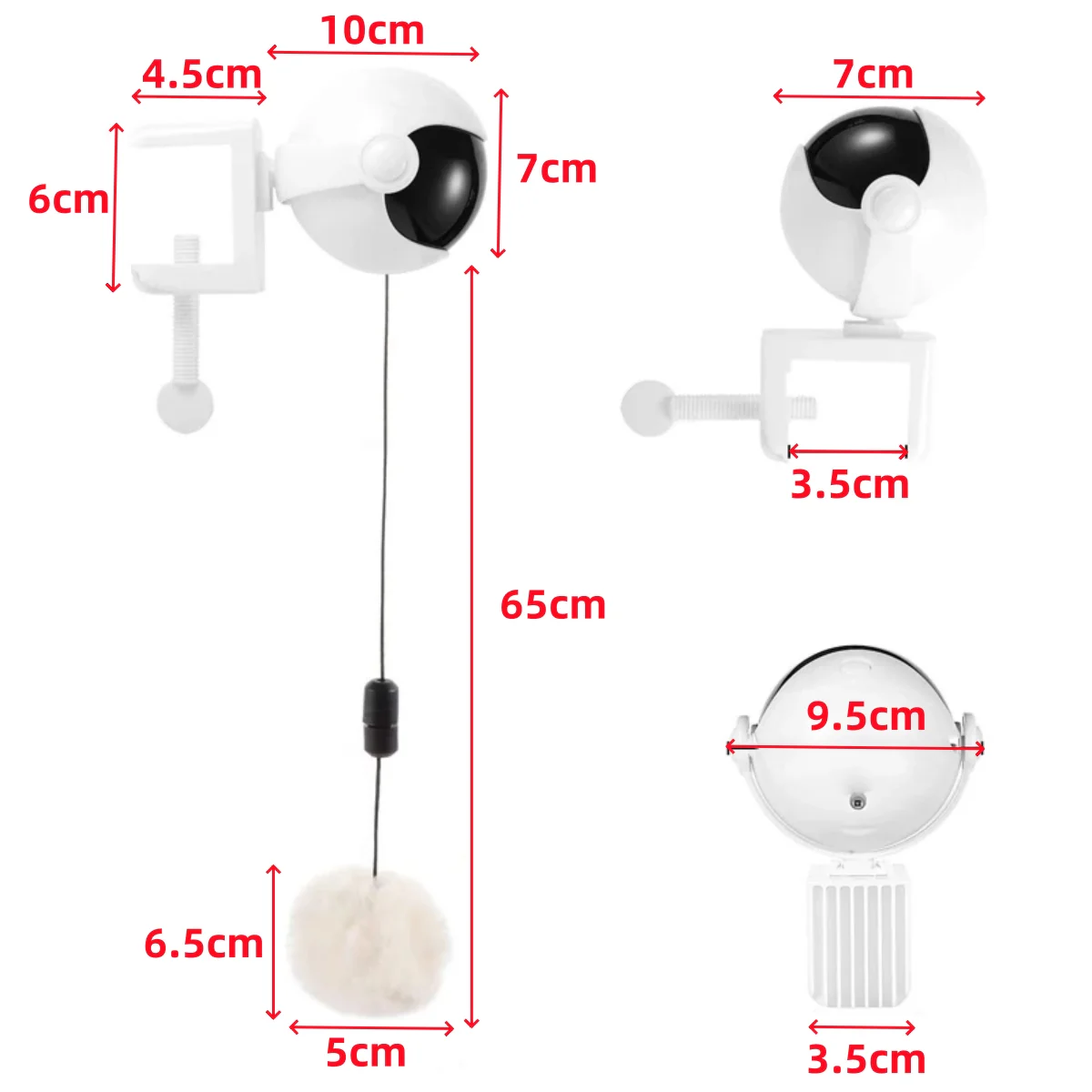 Lifting Ball Electric Motion Cat Toy - Image 3